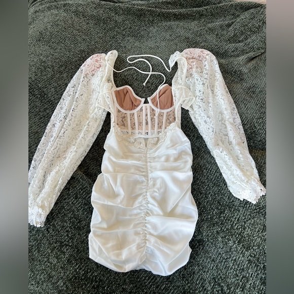 For Love and Lemons White Lace Dress - Picture 5 of 8